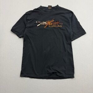 Vintage Miskeen Shirt Mens XL Black Originals Embroidered Y2K Hip Hop Streetwear